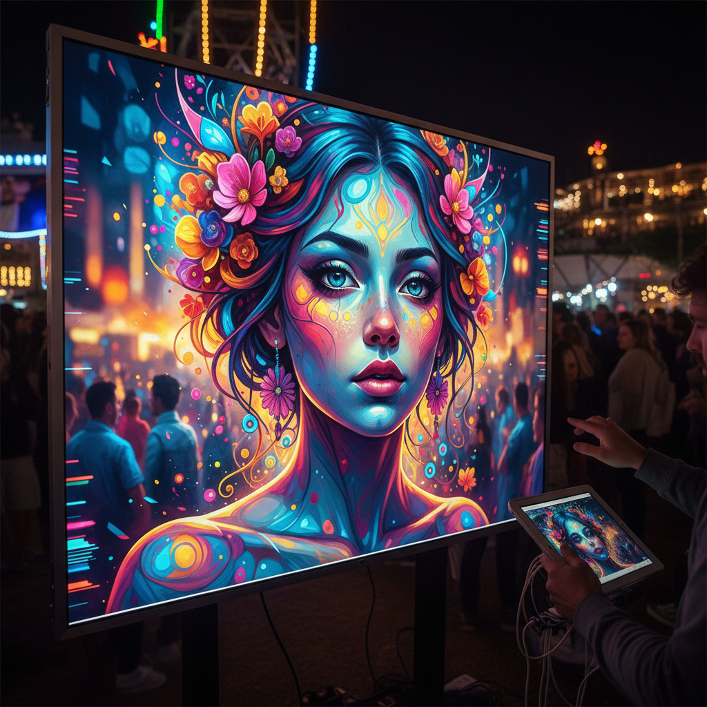 AI drawing example output