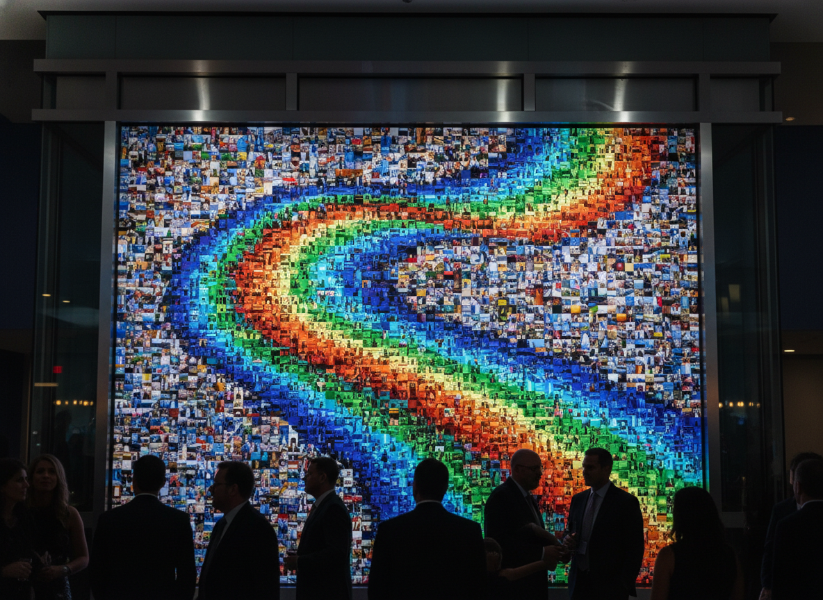 Brand artwork mosaic