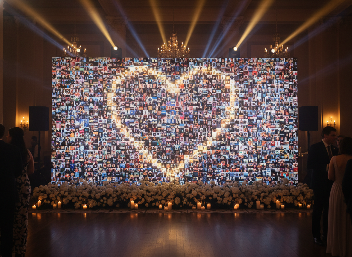 Custom shape mosaic