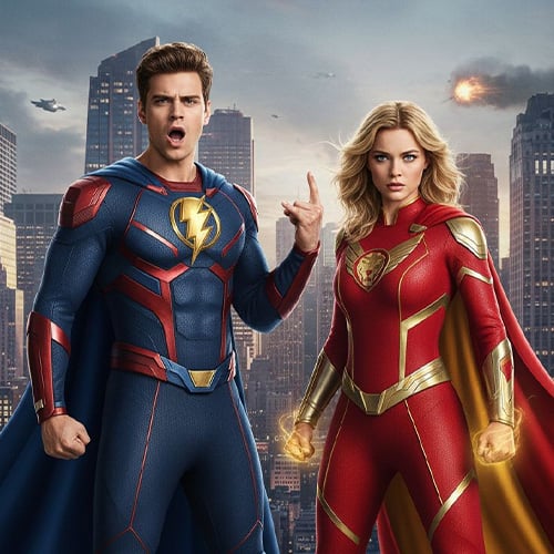 Superhero Photo Booth AI Effect