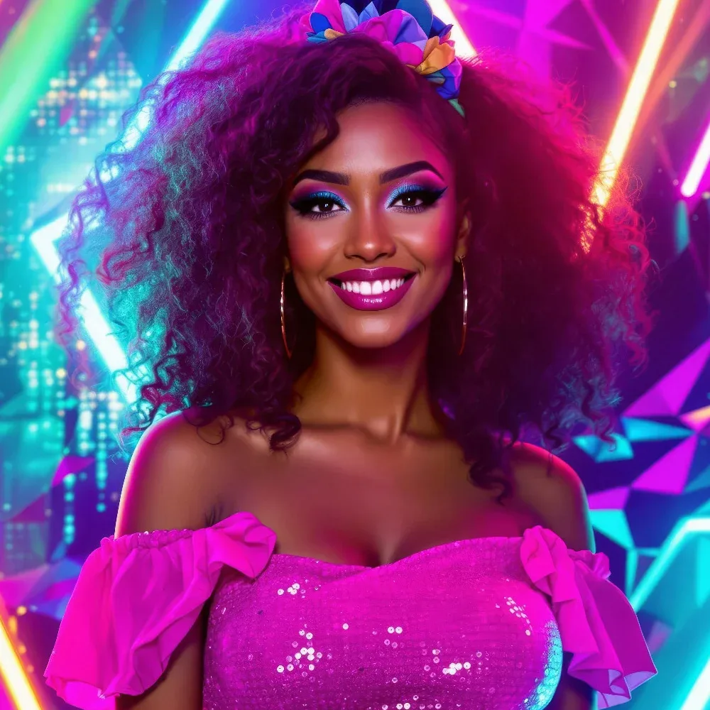 AI 1980s Photo Booth Face Swap Collection