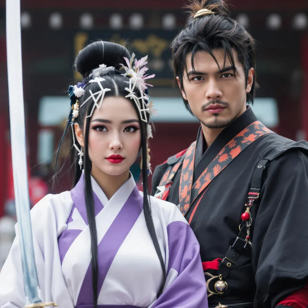 AI Samurai Legends Photo Booth Face Swap Collection