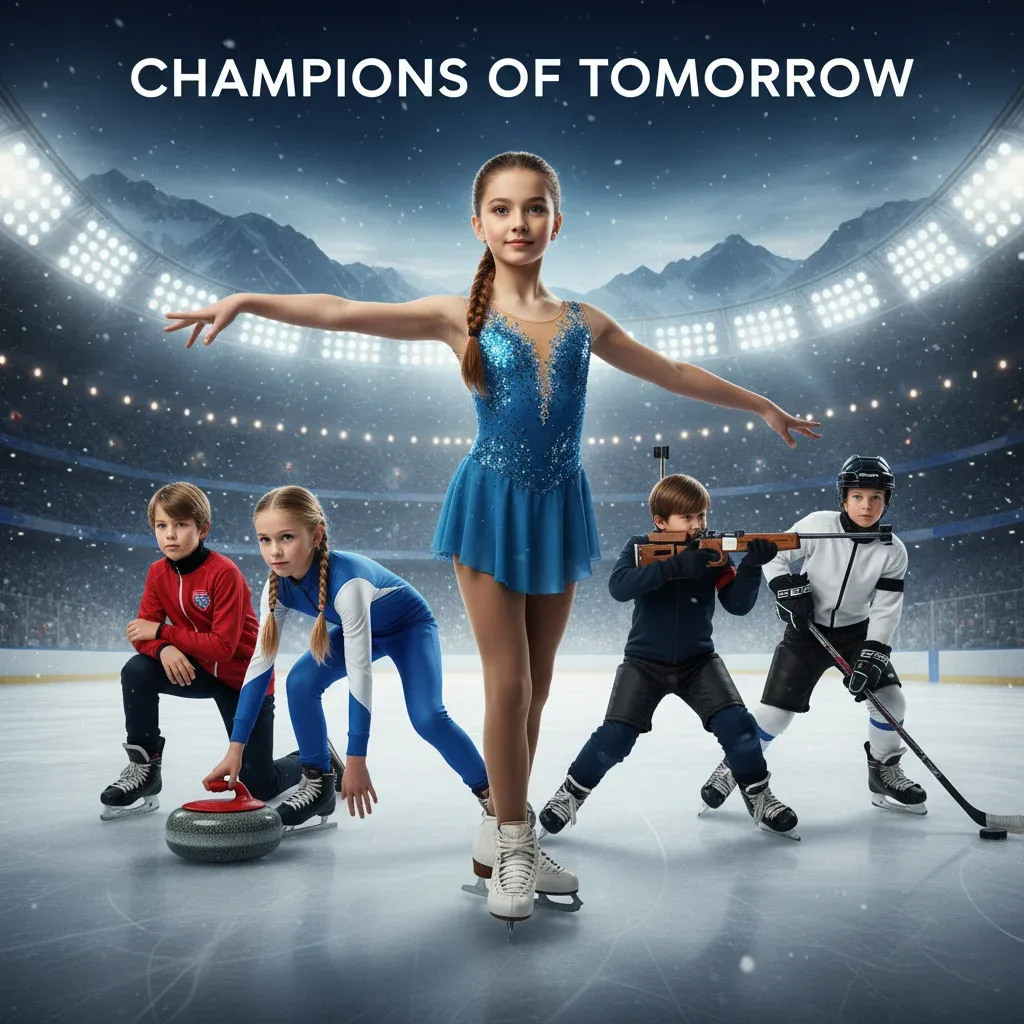 AI Champions of Tomorrow Photo Booth Face Swap Collection