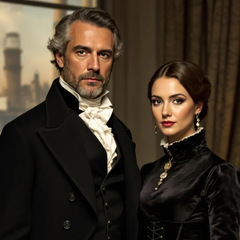 AI Victorian Era Photo Booth Face Swap Collection