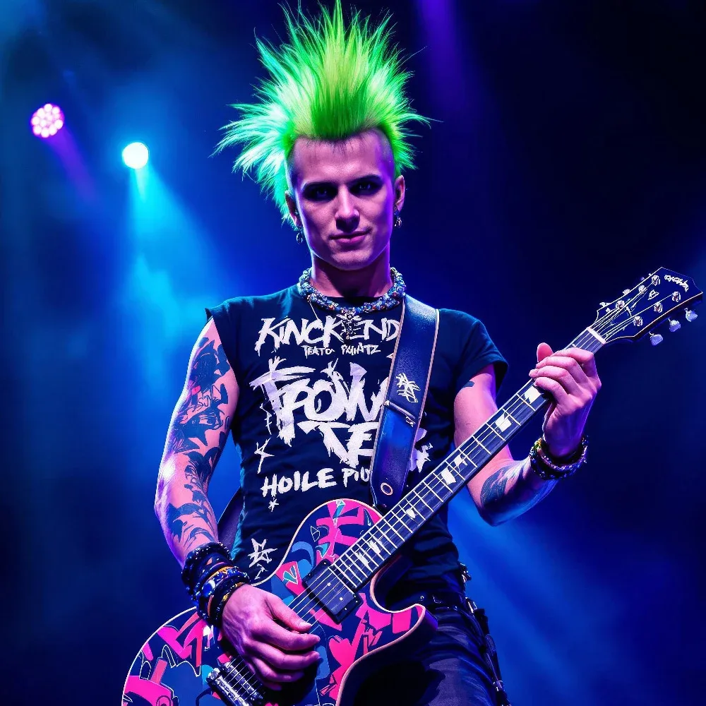 AI Rock Star Photo Booth Face Swap Collection