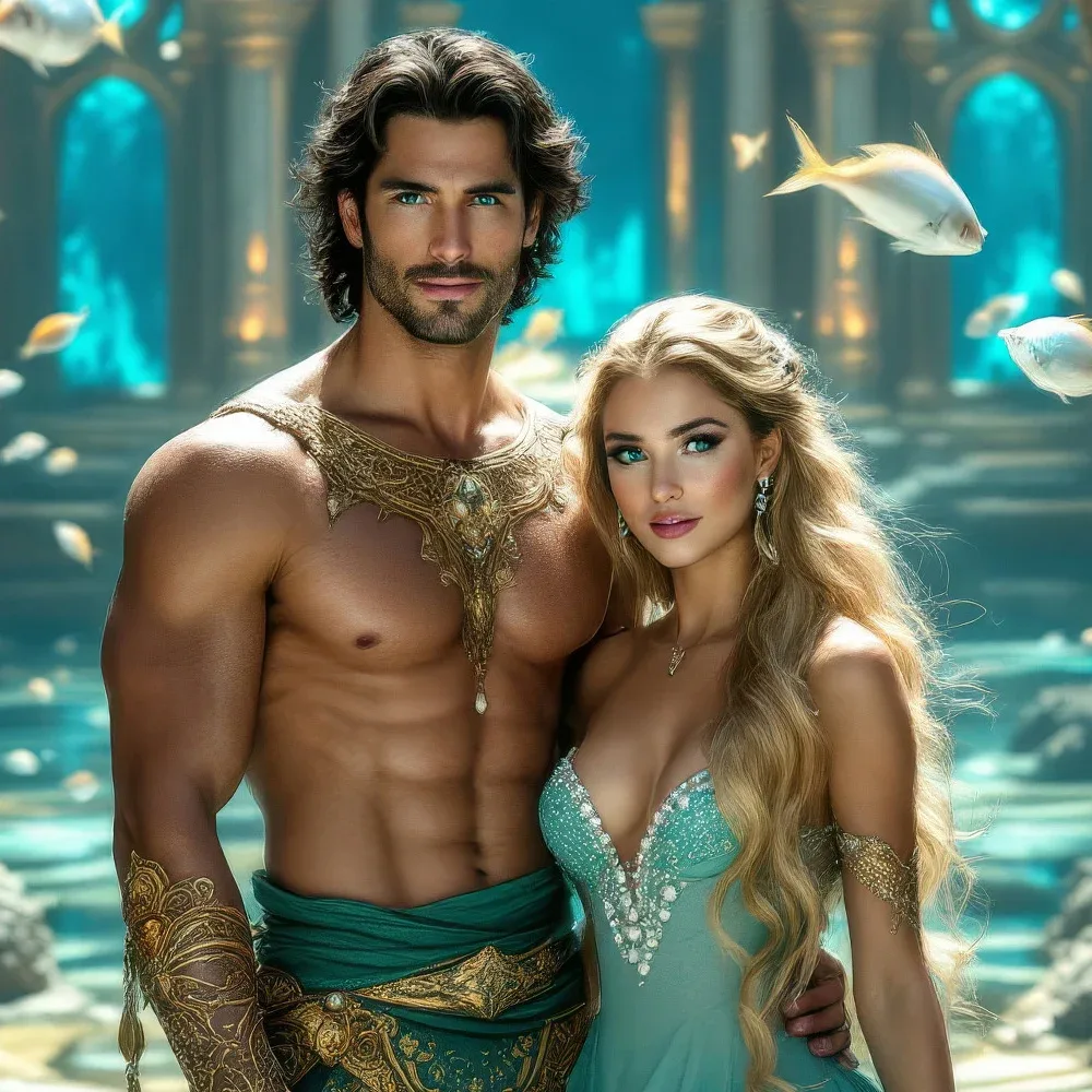 AI Underwater Photo Booth Face Swap Collection